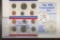 1998 US MINT SET (UNC) P/D (WITH ENVELOPE)