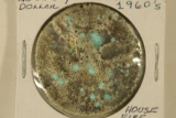 US SILVER DOLLAR RECOVERED FROM THE MALIBU