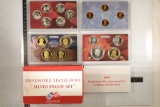 2009 US SILVER PROOF SET (WITH BOX) & CERTIFICATE
