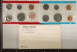 1971 US MINT SET (UNC) P/D/S (WITH ENVELOPE)