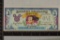 1993 DISNEY $1 CRISP UNC COLORIZED BILL 