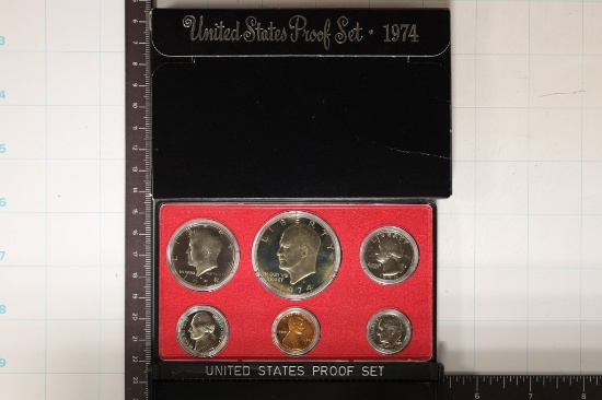 1974 US PROOF SET (WITH BOX)