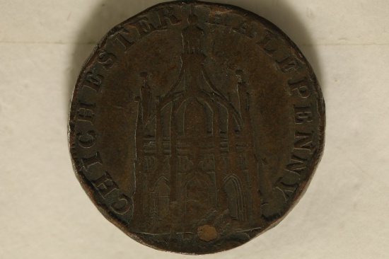 CONDER TOKEN. THEY R MOSTLY 18TH CENTURY