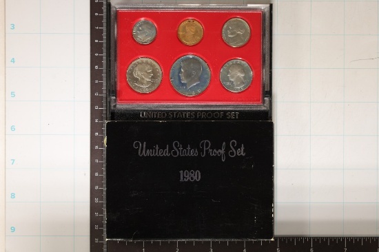1980 US PROOF SET (WITH BOX)