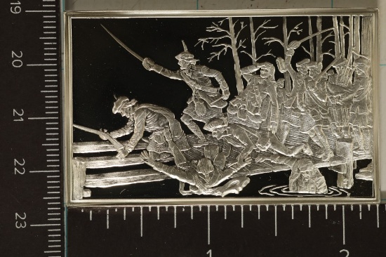 2.01 OZ. PF STERLING SILVER BAR BICENTENNIAL