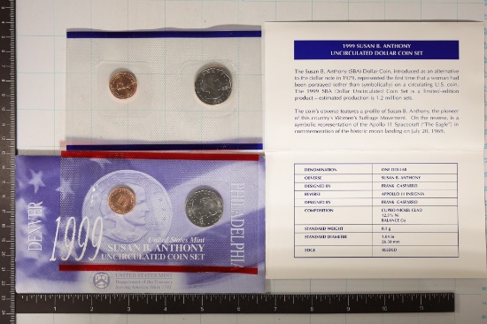 1999-P & D SBA DOLLAR SOUVENIR SET IN ENVELOPE
