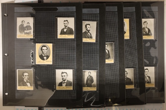 24 ABRAHAM LINCOLN COLLECTOR STAMPS: FROM THE