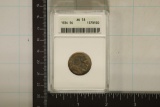 1934 BUFFALO NICKEL ANACS AU58