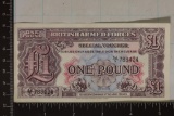 BRITISH ARMED FORCES 2ND SERIES 1 POUND MILITARY