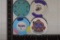 4-$1 PLASTIC CASINO GAMING TOKENS: CLUB CAL-NEVA