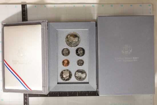 1991-US PRESTIGE PROOF SET MT. RUSHMORE