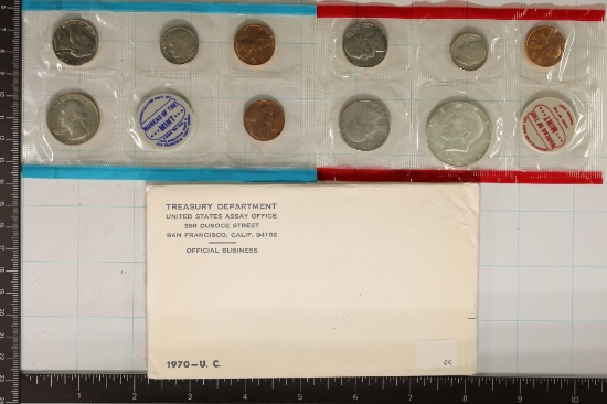 1970 US MINT SET (UNC) P/D/S (WITH ENVELOPE)