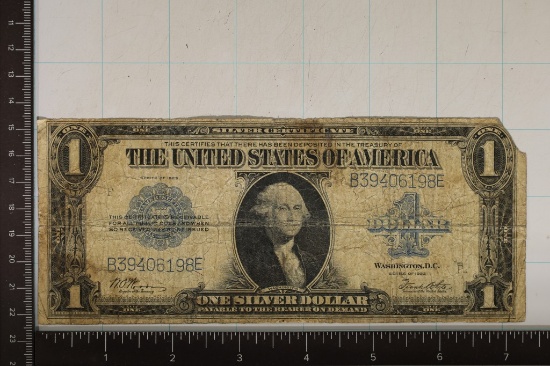 1923 US LARGE SIZE $1 SILVER CERTIFICATE BLUE SEAL