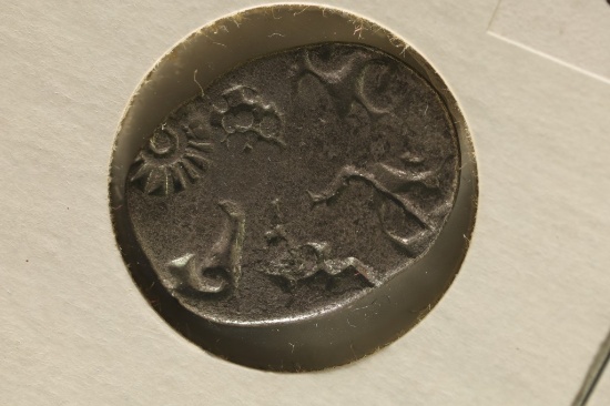 INDIA SILVER PUNCH COIN FROM 400B.C.-100A.D.