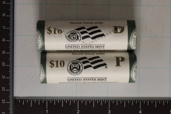 2010-P & D SOLID $10 ROLLS OF AMERICA THE