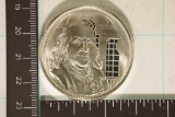 1.11 OZ PF STERLING SILVER ROUND, MEDAL OF THE