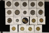 20-THAILAND ERROR COINS: 1950-1989 INCLUDES