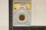 1941-D LINCOLN WHEAT CENT ANACS EXTRA FINE 40