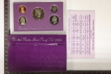 1993 US PROOF SET (WITH BOX) AND PAPER