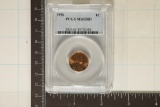 1956 LINCOLN WHEAT CENT PCGS MS65RD