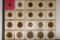 20 ASSORTED MEXICO COINS: 1944-1966 CONTAINS: 2-