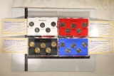 4-2001 US 50 STATE QUARTERS SETS IN BOXES AND