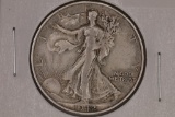1942-D SILVER WALKING LIBERTY HALF DOLLAR