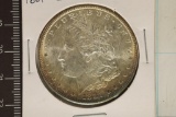 1881-S MORGAN SILVER DOLLAR UNC TONED MINT