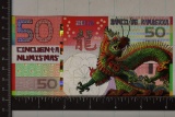 2012 BANK OF KAMBERRA 50 NUMISMAS CU POLYMER