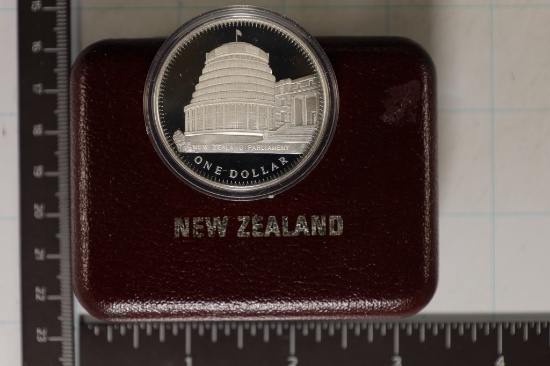 27.21 GRAMS PF STERLING SILVER 1978 NEW ZEALAND