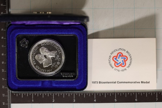 30.8 GRAMS PF STERLING SILVER 1973 BICENTENNIAL