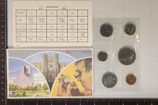 1984 CANADA (PF LIKE) SET WITH ENVELOPE AND