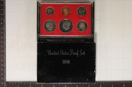1980 US PROOF SET (WITH BOX)