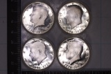 4-1976 SILVER BICENTENNIAL KENNEDY HALF DOLLARS