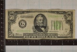 1934 US $50 GREEN SEAL FRN