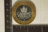 CASINO $10 SILVER TOKEN (UNC) CASINO WINDSOR