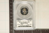 2005-S SILVER KANSAS QUARTER PCGS PR69 DCAM