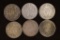 1926, 4-1941 & 1944 NETHERLANDS SILVER 10 CENTS