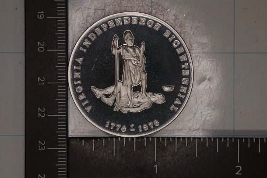 1.18 OZ. PF STERLING SILVER STATE OF VIRGINIA