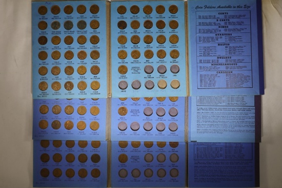 3 LINCOLN CENT ALBUMS STARTING 1941 #2 WHITMAN