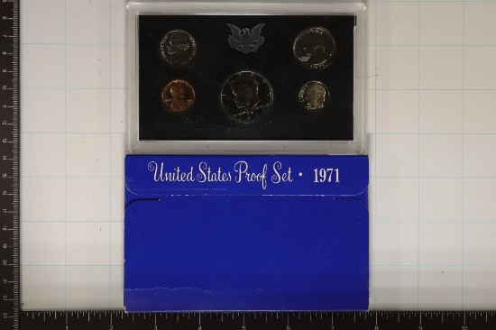 1971 US PROOF SET (WITH BOX)