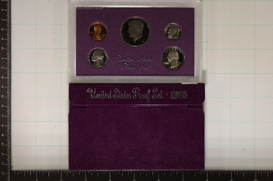 1985 US PROOF SET (WITH BOX)