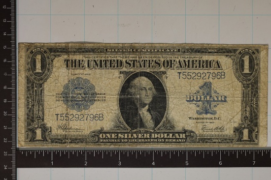 1923 LARGE SIZE US $1 SILVER CERTIFICATE BLUE SEAL