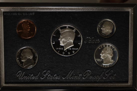 1998 US SILVER PREMIER PROOF SET (WITH BOX)