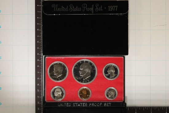1977 US PROOF SET (WITH BOX)