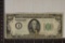 1934 US $100 GREEN SEAL FRN, STAIN IN CENTER OF