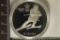 1985 CANADA PF SILVER $20 CALGARY OLYMPIC SKIING