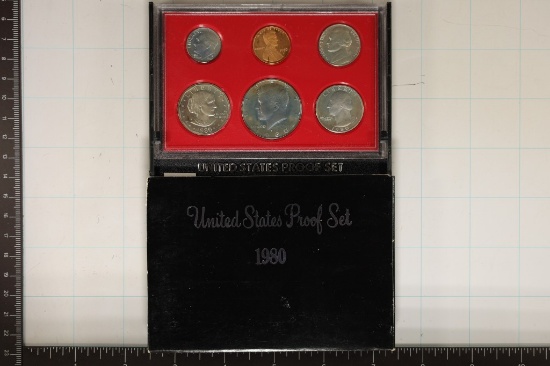 1980 US PROOF SET (WITH BOX)