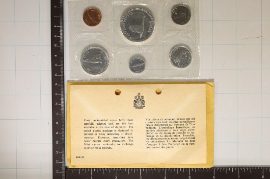 SILVER 1967 CANADA (PF LIKE) SET 1.1 OZ. ASW