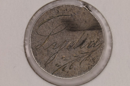 LOVE TOKEN ON 1900 NORWAY SILVER 25 ORE